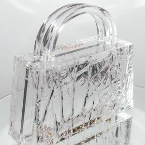 Confetti Glacier Purse - Clear